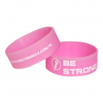 Proteinmax Pembe Be Strong Silikon Bileklik